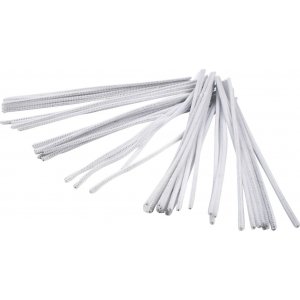 Pfeifenreiniger - Ø6 mm - weiß - 50 Stk Pfeifenreiniger - Ø6 mm - weiß - 50 Stk