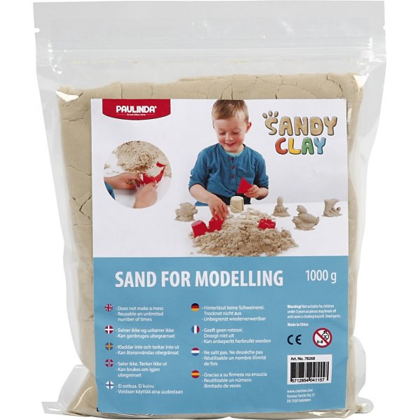 Sandy Clay - natrlich - 1 kg