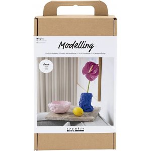 DIY Kit Modellierung, Vase und Schüssel DIY Kit Modellierung, Vase und Schüssel