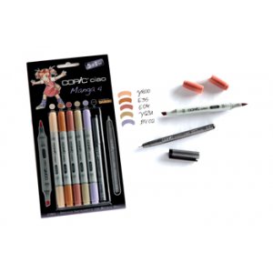 Copic Ciao 5+1 Set - Manga 4 Copic Ciao 5+1 Set - Manga 4