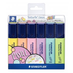 Markierstift Textsurfer Classic Pastel Colors - 6 Stifte Markierstift Textsurfer Classic Pastel Colors - 6 Stifte