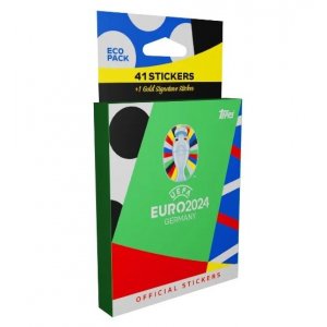 Topps Aufkleber - Euro 2024 Eco Pack Mix Topps Aufkleber - Euro 2024 Eco Pack Mix
