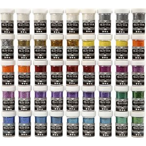 Glitzer - gemischte Farben - 46 x 20 g Glitzer - gemischte Farben - 46 x 20 g