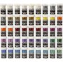 Glitzer - gemischte Farben - 46 x 20 g