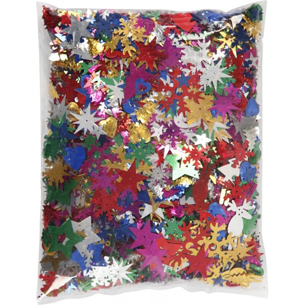 Pailletten - leuchtende Farben - 400 g