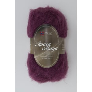 Wikingergarn Alpaka Maya 50g - Dunkelrosa (760) Wikingergarn Alpaka Maya 50g - Dunkelrosa (760)