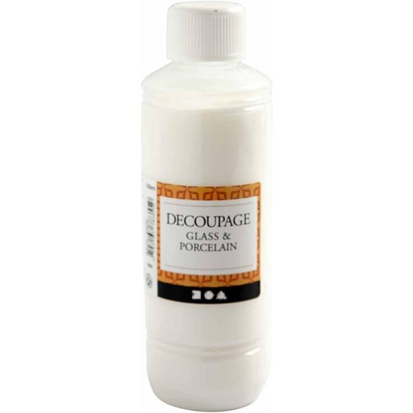 Decoupage-Lack - Glas und Porzellan - 250 ml