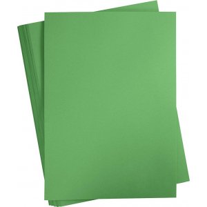 Farbiger Karton - grasgrün - A2 - 180 g - 100 Blatt Farbiger Karton - grasgrün - A2 - 180 g - 100 Blatt