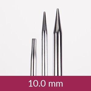 Auswechselbare Rundstricknadeln - Messing - 12 cm - verschiedene Größen Auswechselbare Rundstricknadeln - Messing - 12 cm - verschiedene Größen