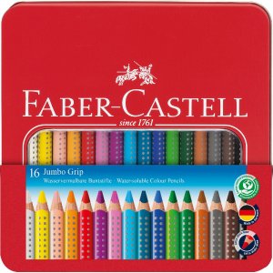 Aquarellstifte Jumbo Grip - Metalletui 16er-Pack Aquarellstifte Jumbo Grip - Metalletui 16er-Pack