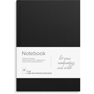 Notizbuch - Schwarz Notizbuch - Schwarz