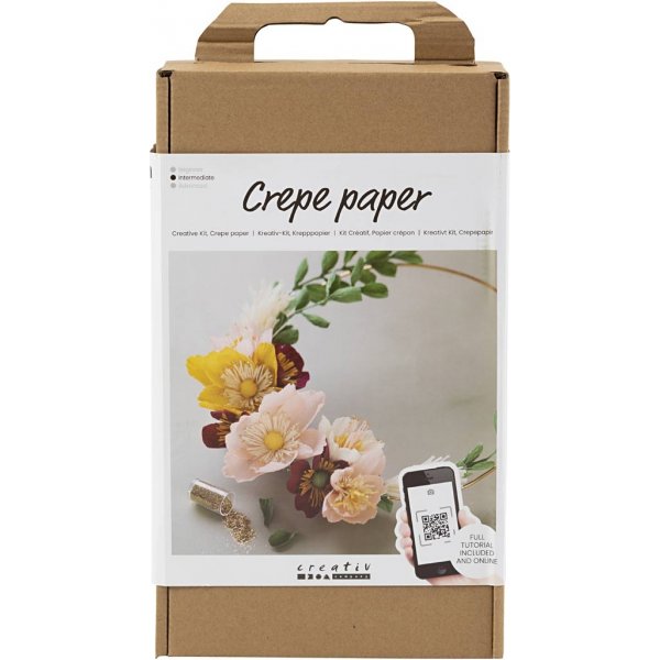 DIY-Kit Krepppapier - Kranz