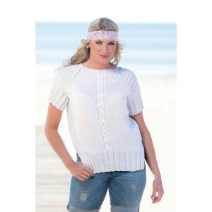 Strickanleitung - Oberteil mit Raglan (1407-8) Strickanleitung - Oberteil mit Raglan (1407-8)