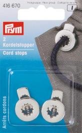 Spitzenstopper aus Zinkdruckguss, rund, silberfarben. 2 Stk Spitzenstopper aus Zinkdruckguss, rund, silberfarben. 2 Stk