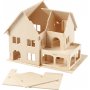 3D-Konstruktionsfigur - Haus mit Veranda