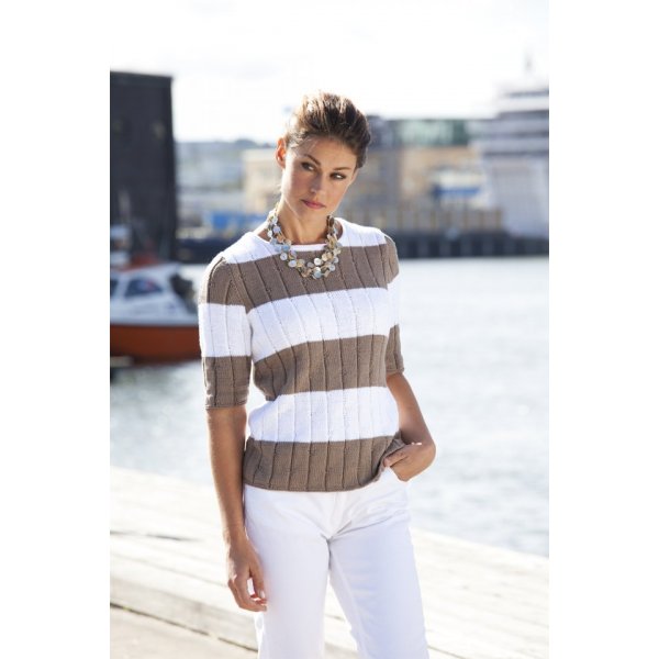 Strickanleitung - Pullover im Strukturmuster