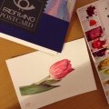 Kundenbild Aquarell-Postkartenblock