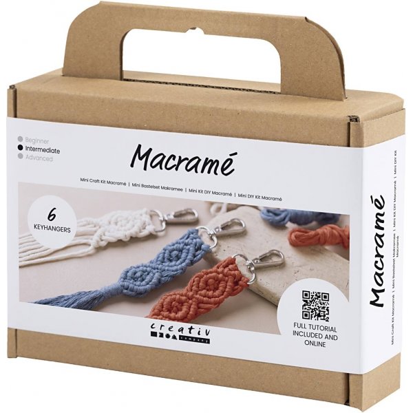 Mini DIY Kit Makramee - Schl�sselanh�nger
