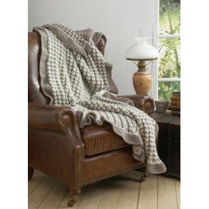 Strickanleitung - Muster gestrickte Decke Strickanleitung - Muster gestrickte Decke