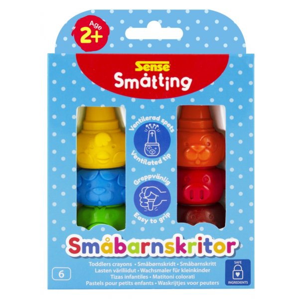 Smtting Kleinkind-Kreide 6-P