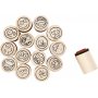 Deco Art Stempelset - Smiley - 15-tlg
