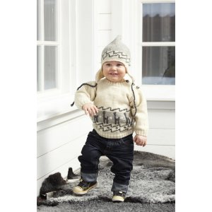 Strickmuster - Strickjacke, Pullover und Poncho mit Lamas, Mütze und Socken Strickmuster - Strickjacke, Pullover und Poncho mit Lamas, Mütze und Socken