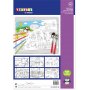 Tischsets zum Ausmalen - 24 Stk