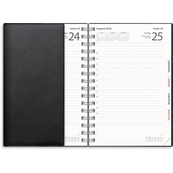 Kalender 24/25 - Tagebuch - Twist schwarz
