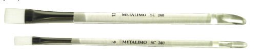 Synthetikpinsel von Metalimo (verschiedene Gren zur Auswahl)