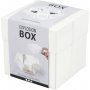 Explodierende Box - gebrochenes Wei