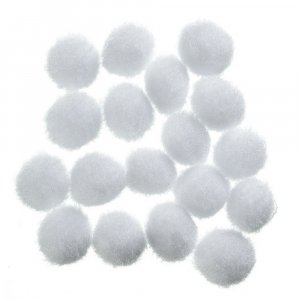 Pompons 10mm - 100Stk Pompons 10mm - 100Stk