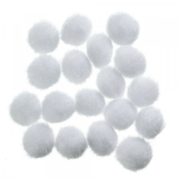 Pompons 10mm - 100Stk