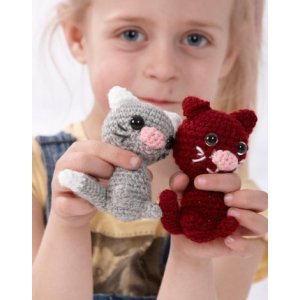 Häkelanleitung - Kleine Katzen Häkelanleitung - Kleine Katzen