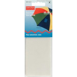 Team-Aufnäher aus selbstklebendem Nylon - 6,5 x 14 cm Team-Aufnäher aus selbstklebendem Nylon - 6,5 x 14 cm