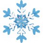Schicht-auf-Schicht-Stanzer - Schneeflocke - 3 Stk