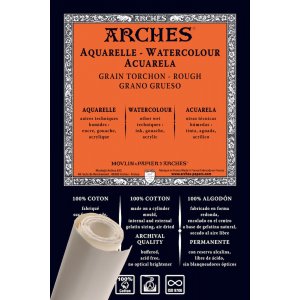 Aquarellpapier Rough Grove Roll Arches 356g - 9 m - 130 cm Breite Aquarellpapier Rough Grove Roll Arches 356g - 9 m - 130 cm Breite