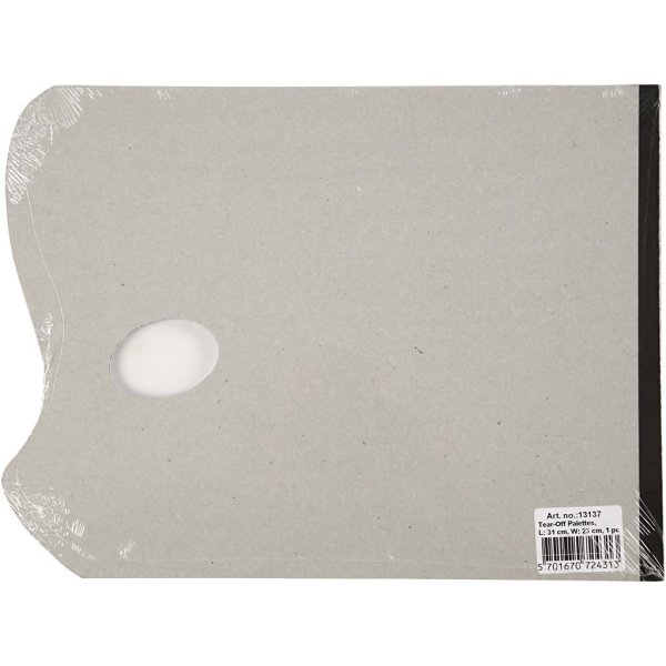 Einwegpalette - weiß - 31 x 23 cm - 40 Blatt Einwegpalette - weiß - 31 x 23 cm - 40 Blatt