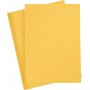 Farbiger Karton - Sonnengelb - A4 - 180 g - 20 Blatt