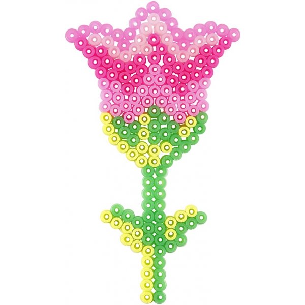 Perlenteller - Blume - Mdchen - Junge - Apfel und Birne - 6 Stk