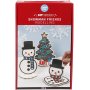Bastelset - Schneemann und Weihnachtsbaum