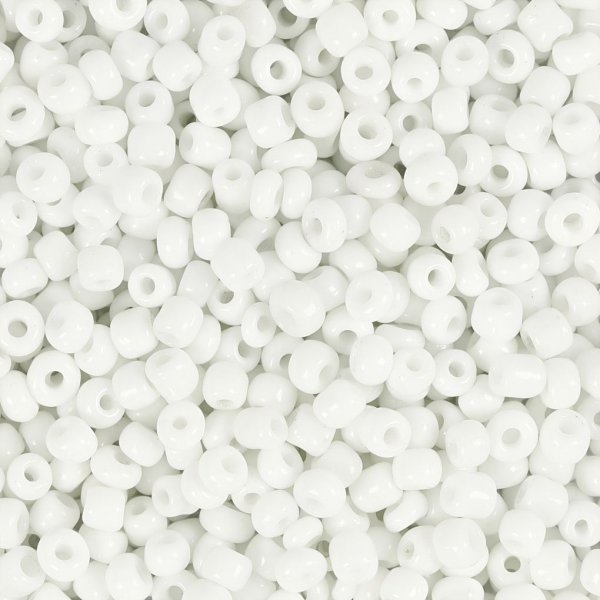 Rocailleperlen - wei - 25 g