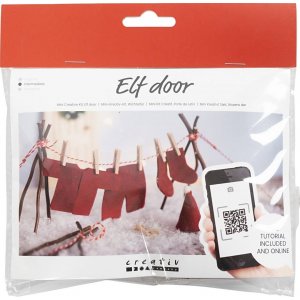 Mini-DIY-Kit Elfentür - Waschen Mini-DIY-Kit Elfentür - Waschen