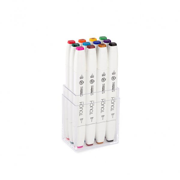 Touch Twin Brush Marker 12 Stck - Hauptfarbe