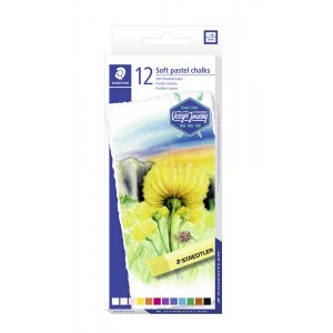 Weiche Pastellkreiden - 12 Buntstifte Weiche Pastellkreiden - 12 Buntstifte