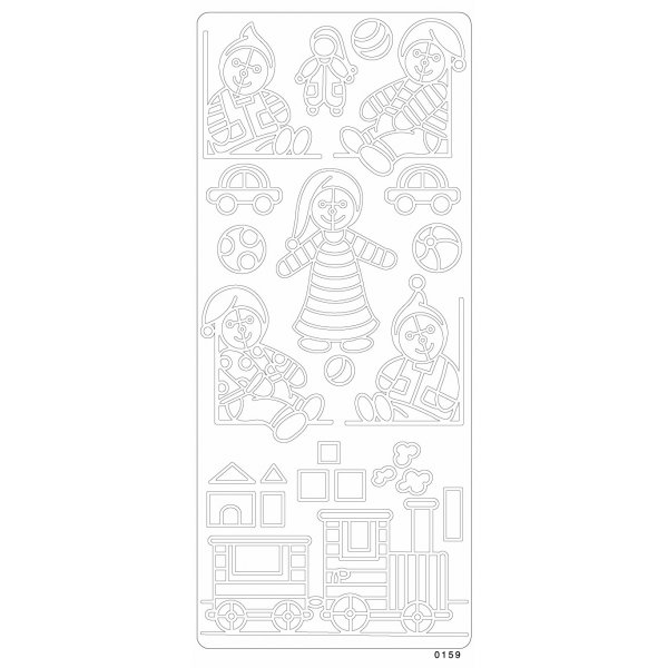 Abziehbilder - Puppen