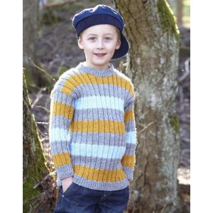 Strickanleitung - Dicker Kinderpullover (Größen von 2-12 Jahren) Strickanleitung - Dicker Kinderpullover (Größen von 2-12 Jahren)