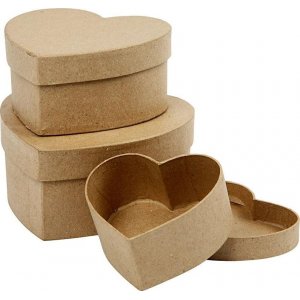 Papaskar-Herz - 3 Stk Papaskar-Herz - 3 Stk