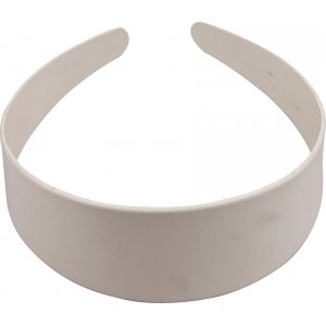 Diadem - 40 mm - weiß - 20 Stk Diadem - 40 mm - weiß - 20 Stk