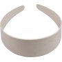 Diadem - 40 mm - wei - 20 Stk