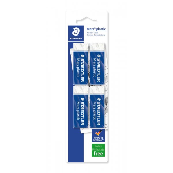 Radiergummi Mars Plastic - 4er-Pack